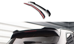 Heck Spoiler Aufsatz Abrisskante passend für BMW X3 G01 schwarz Hochglanz