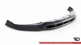 Cup Spoilerlippe Front Ansatz passend für BMW X3 G01 schwarz Hochglanz