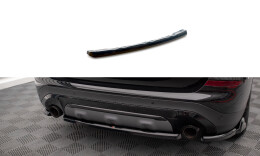 Mittlerer Cup Diffusor Heck Ansatz passend für BMW X3 G01 schwarz Hochglanz