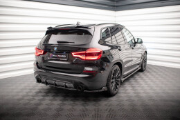 Heck Ansatz Flaps Diffusor passend für BMW X3 G01...