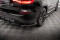 Heck Ansatz Flaps Diffusor passend für BMW X3 G01 schwarz Hochglanz