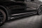Seitenschweller Ansatz Cup Leisten für BMW X3 G01 schwarz Hochglanz