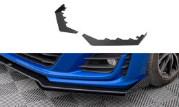 Front Flaps für Subaru BRZ Mk1 Facelift schwarz Hochglanz