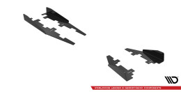 Seitenschweller Flaps für Subaru BRZ Mk1 / Mk1 Facelift schwarz Hochglanz