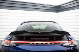 Heck Spoiler Aufsatz Abrisskante 3D für Porsche Panamera E-Hybrid 971 FL schwarz Hochglanz