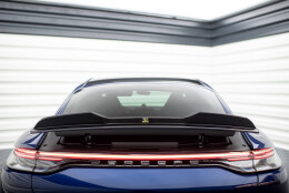 Heck Spoiler Aufsatz Abrisskante 3D passend für Porsche Panamera E-Hybrid 971 Facelift schwarz Hochglanz