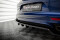 Mittlerer Cup Diffusor Heck Ansatz DTM Look für Porsche Panamera E-Hybrid 971 Facelift schwarz Hochglanz