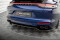 Mittlerer Cup Diffusor Heck Ansatz DTM Look passend für Porsche Panamera E-Hybrid 971 Facelift schwarz Hochglanz