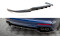 Mittlerer Cup Diffusor Heck Ansatz DTM Look passend für Porsche Panamera E-Hybrid 971 Facelift schwarz Hochglanz