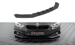 Street Pro Cup Spoilerlippe Front Ansatz passend für BMW 4er Gran Coupe F36 rot