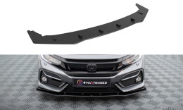 Street Pro Cup Spoilerlippe Front Ansatz passend für Honda Civic Sport Mk 10 rot
