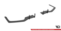 Street Pro Heck Ansatz Flaps Diffusor passend für Honda Civic Sport Mk 10 SCHWARZ