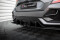 Street Pro Heck Ansatz Flaps Diffusor passend für Honda Civic Sport Mk 10 SCHWARZ