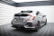 Street Pro Heck Ansatz Flaps Diffusor passend für Honda Civic Sport Mk 10 SCHWARZ