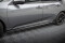 Street Pro Seitenschweller Ansatz Cup Leisten passend für Honda Civic Sport Mk 10 SCHWARZ