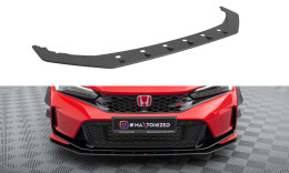 Street Pro Cup Spoilerlippe Front Ansatz passend für Honda Civic Type-R Mk 11 SCHWARZ