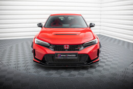 Street Pro Cup Spoilerlippe Front Ansatz für Honda Civic Type-R Mk 11 rot