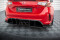Street Pro Heck Ansatz Flaps Diffusor für Honda Civic Type-R Mk 11 rot