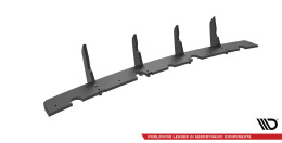 Street Pro Heckschürze Heck Ansatz Diffusor passend für BMW 6er GT M-Paket G32 SCHWARZ