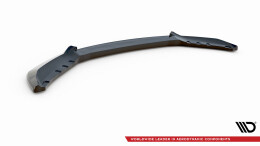 Cup Spoilerlippe Front Ansatz V.2 passend für BMW 4er Coupe / Gran Coupe / Cabrio F32 / F36 / F33 schwarz Hochglanz
