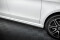 Seitenschweller Ansatz Cup Leisten V.1 passend für Mercedes-Benz V-Klasse Extra Lang AMG-Line W447 schwarz Hochglanz