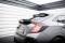 Unterer Heck Spoiler Aufsatz Abrisskante passend für Honda Civic Sport Mk 10 schwarz Hochglanz