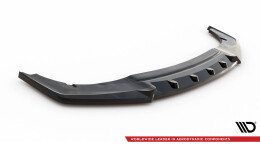 Cup Spoilerlippe Front Ansatz passend für Honda Civic Sport Mk 10 schwarz Hochglanz