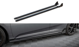 Seitenschweller Ansatz Cup Leisten + Flaps für Honda...