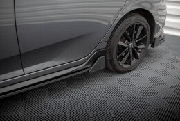 Seitenschweller Ansatz Cup Leisten + Flaps passend für Honda Civic Sport Mk 10