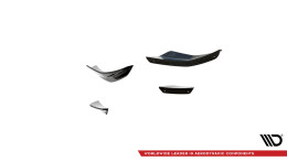 Stoßstangen Flaps Wings vorne Canards passend für Honda Civic Type-R Mk 11