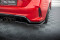Mittlerer Cup Diffusor Heck Ansatz DTM Look V.1 für Honda Civic Type-R Mk 11 schwarz Hochglanz