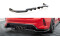 Mittlerer Cup Diffusor Heck Ansatz V.2 für Honda Civic Type-R Mk 11 schwarz Hochglanz