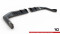 Mittlerer Cup Diffusor Heck Ansatz V.2 für Honda Civic Type-R Mk 11 schwarz Hochglanz