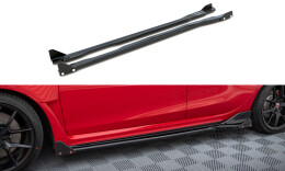 Seitenschweller Ansatz Cup Leisten V.1 passend für + Flaps passend für Honda Civic Type-R Mk 11