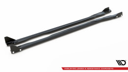 Seitenschweller Ansatz Cup Leisten V.1 passend für + Flaps passend für Honda Civic Type-R Mk 11