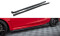 Seitenschweller Ansatz Cup Leisten V.2 für Honda Civic Type-R Mk 11 schwarz Hochglanz
