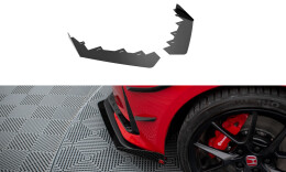 Front Flaps für Honda Civic Type-R Mk 11 schwarz Hochglanz