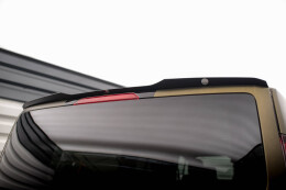 Heck Spoiler Aufsatz Abrisskante für Ford Tourneo Custom Mk1 Facelift schwarz Hochglanz