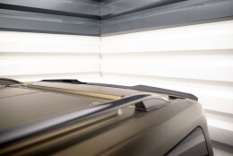 Heck Spoiler Aufsatz Abrisskante passend für Ford Tourneo Custom Mk1 Facelift schwarz Hochglanz