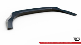 Cup Spoilerlippe Front Ansatz V.2 passend für Ford Transit Custom Mk1 Facelift / Tourneo Custom Mk1 Facelift schwarz Hochglanz