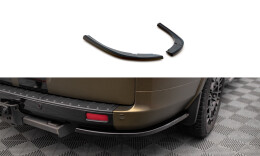 Heck Ansatz Flaps Diffusor passend für Ford Tourneo Custom Mk1 Facelift schwarz Hochglanz