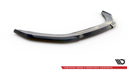 Cup Spoilerlippe Front Ansatz V.2 passend für Mini Cooper S John Cooper Works F56 Facelift schwarz Hochglanz