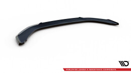 Cup Spoilerlippe Front Ansatz V.2 passend für Mini Cooper S John Cooper Works F56 Facelift schwarz Hochglanz