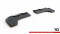 Heck Ansatz Flaps Diffusor passend für Mini Cooper S John Cooper Works F55 Facelift schwarz Hochglanz