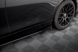Seitenschweller Flaps passend für BMW 4er Gran Coupe F36 FLAPS HOCHGLANZ