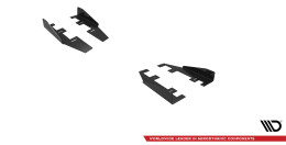 Seitenschweller Flaps passend für BMW 4er Gran Coupe F36 schwarz Hochglanz