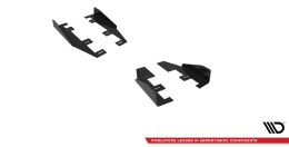 Seitenschweller Flaps passend für BMW 4er Gran Coupe F36 schwarz Hochglanz