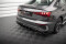 Heck Ansatz Diffusor passend für Audi S3 Limousine 8Y schwarz Hochglanz