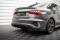 Heck Ansatz Diffusor passend für Audi S3 Limousine 8Y schwarz Hochglanz