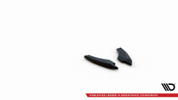 Heck Ansatz Flaps Diffusor V.2 passend für Audi S3 Limousine 8Y schwarz Hochglanz